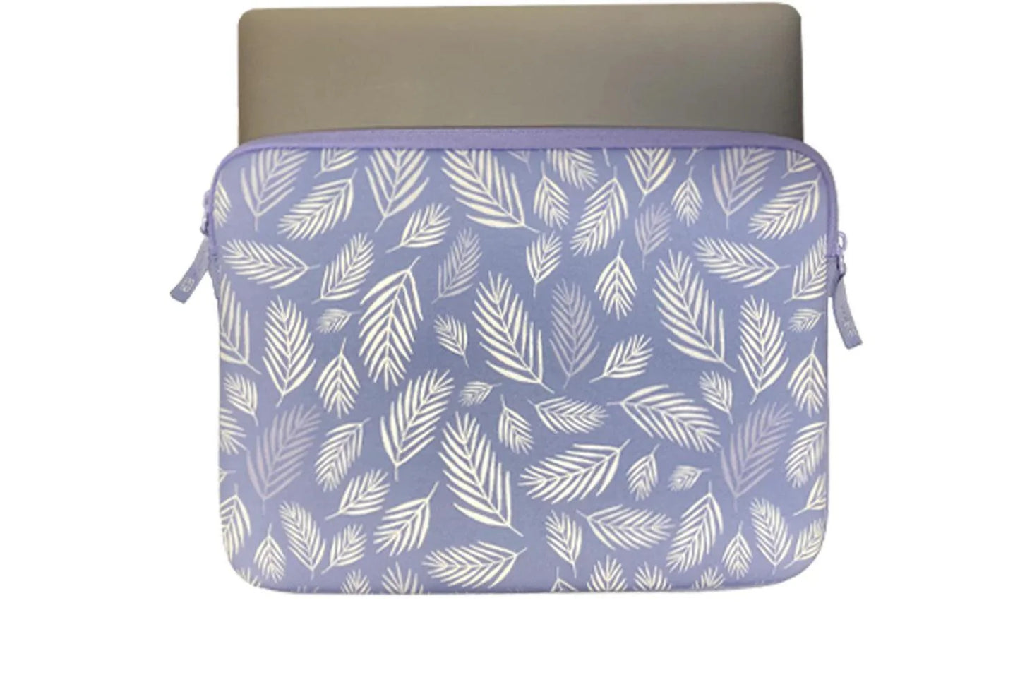 Housse pour MacBook Air/Pro 13″ - Pattern ²Life Botanic Lila